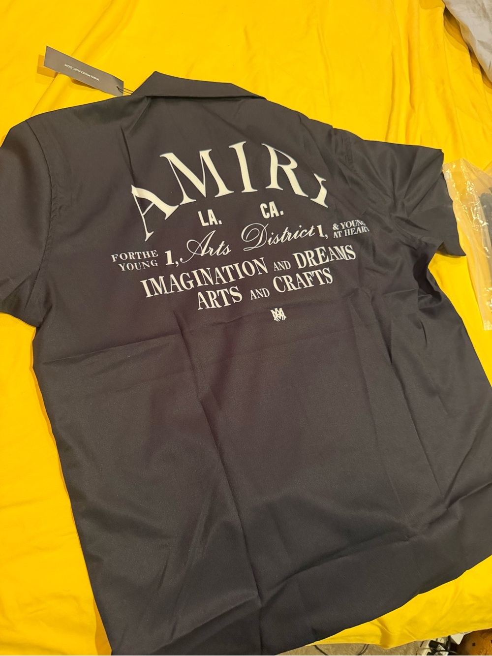 AMIRI Arts District Bowling Shirt - Picture 6 of 10
